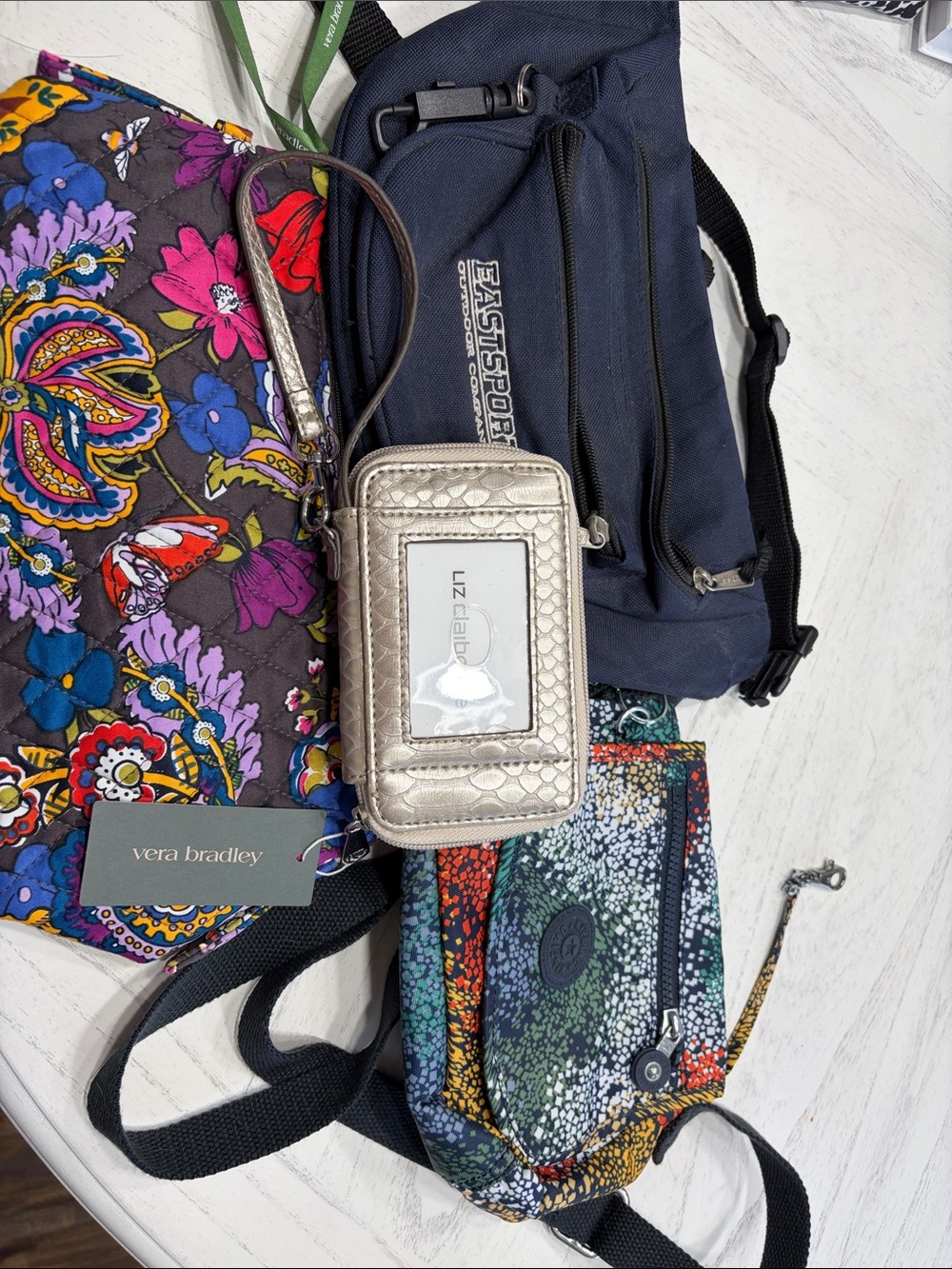Vera Bradley Colorful Floral Crossbody Bag - Multicolor